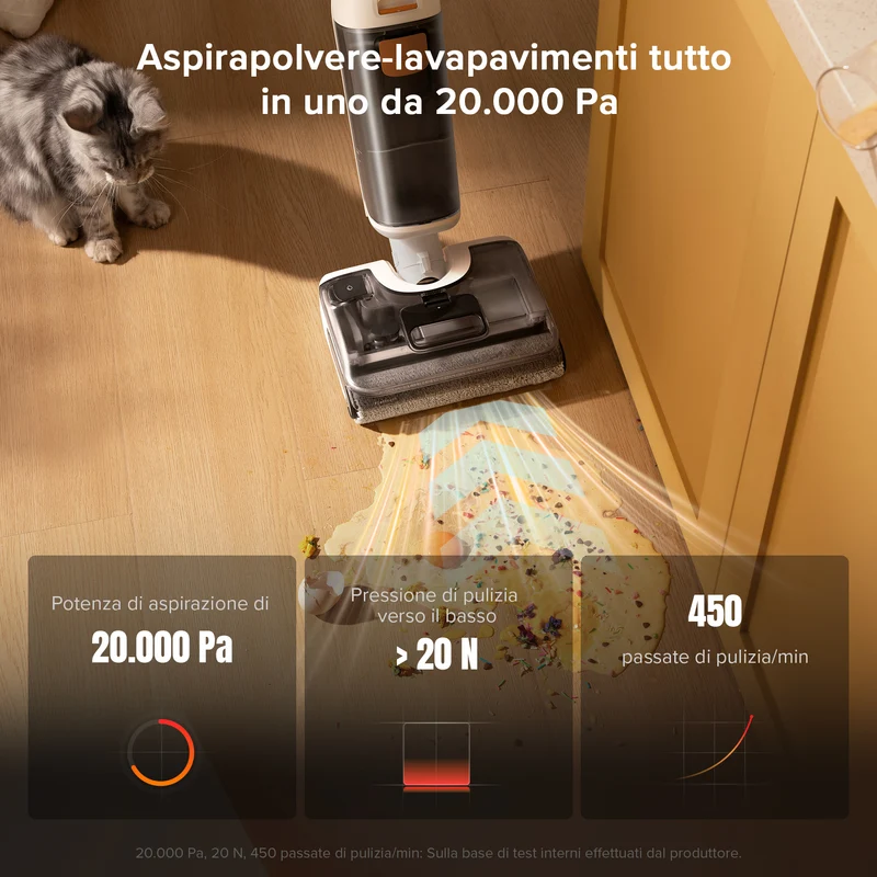 Roborock F25 RT aspirapolvere per umido e secco