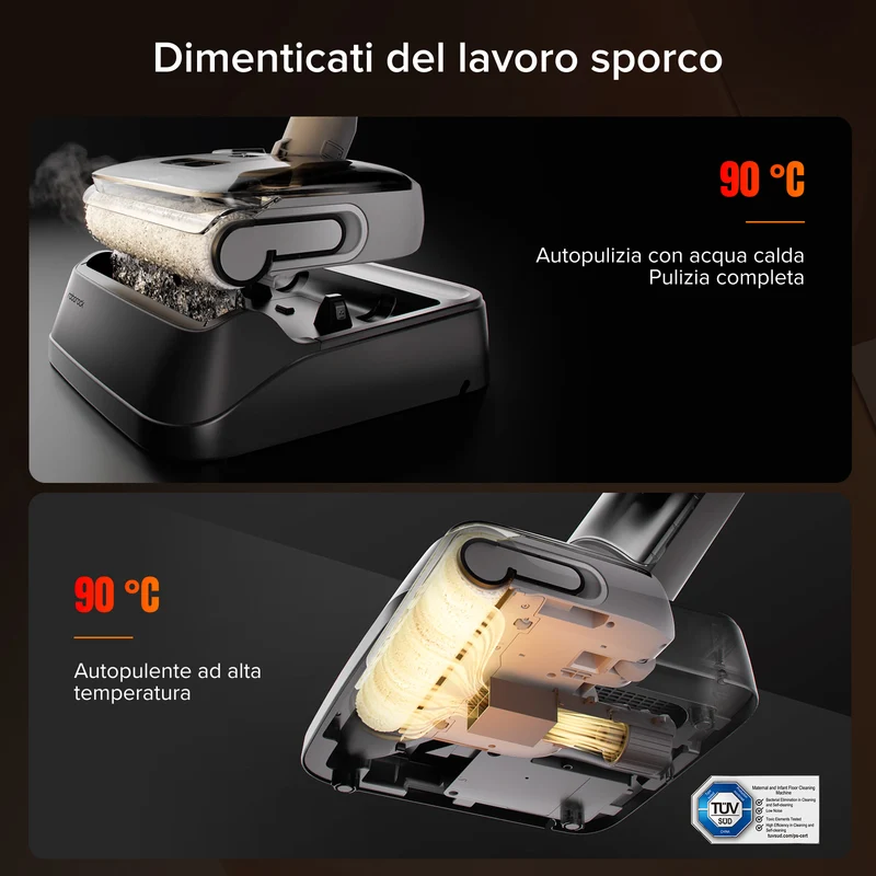 Roborock F25 RT aspirapolvere per umido e secco