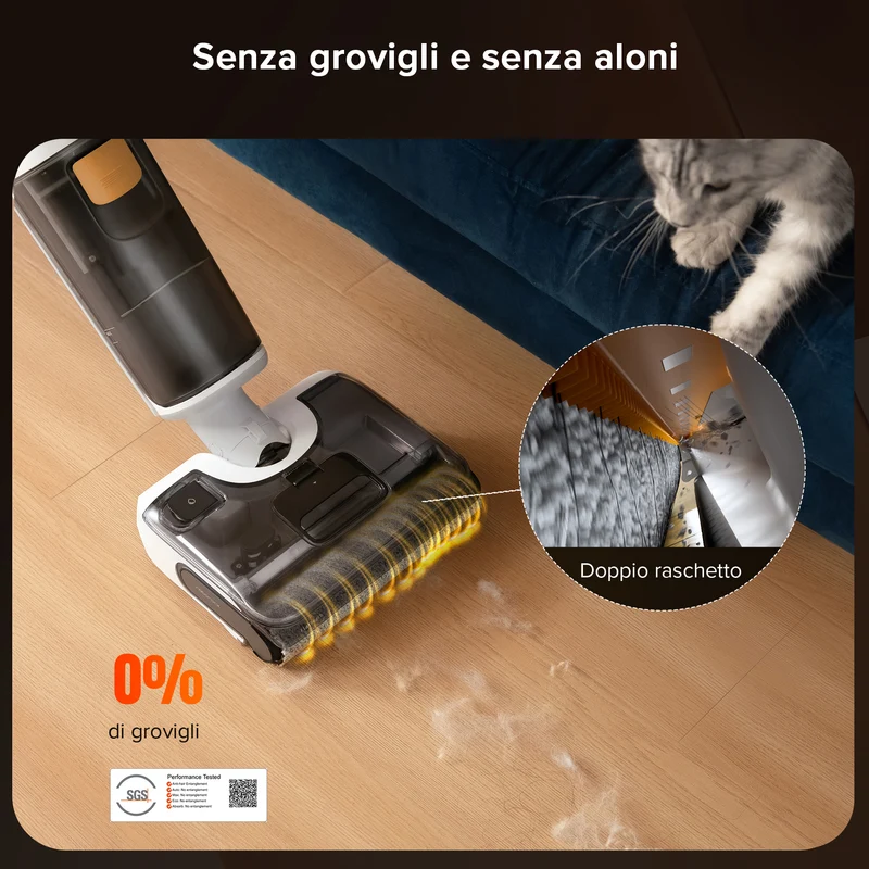 Roborock F25 RT aspirapolvere per umido e secco