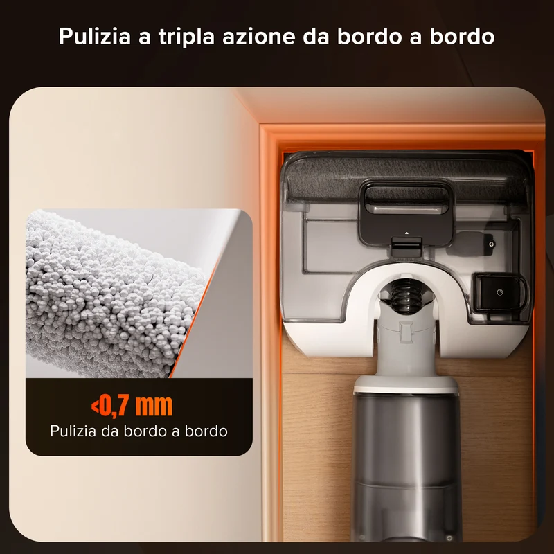 Roborock F25 RT aspirapolvere per umido e secco