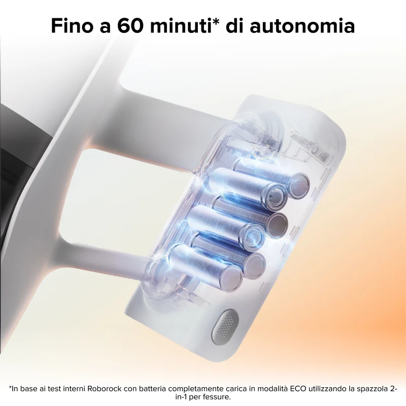 Batteria agli ioni di litio Roborock a 6 celle (2500 mAh) per H60 Hub / H60 – Alta capacità per un’autonomia prolungata, compatibile con aspirapolvere senza filo