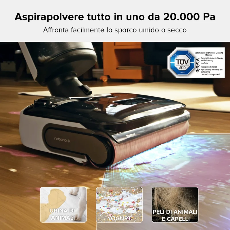 Roborock F25 BX aspirapolvere per umido e secco
