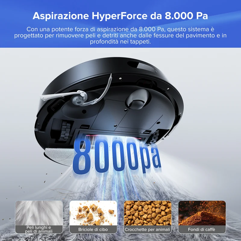 Roborock Q7 L5+ Robot Aspirapolvere – Upgrade del Q7 Max+