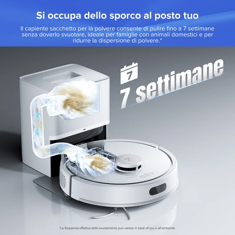 Roborock Q7 L5+ Robot Aspirapolvere – Upgrade del Q7 Max+
