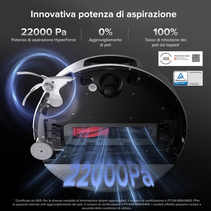 Roborock Saros 10 Bianco - Permuta