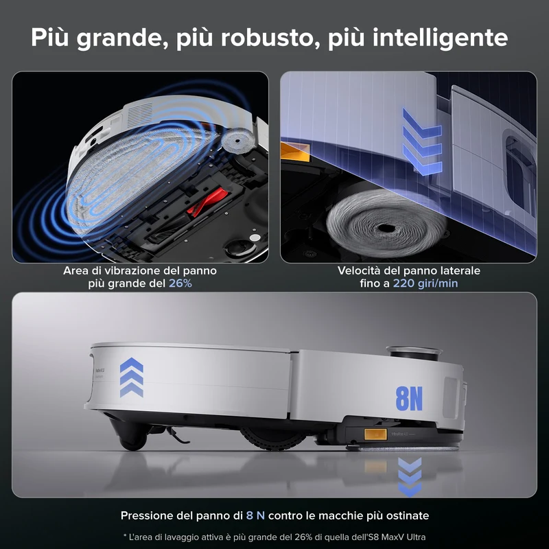 Roborock Saros 10 Bianco - Permuta