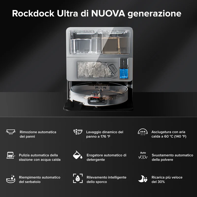 Roborock Saros 10 Bianco - Permuta