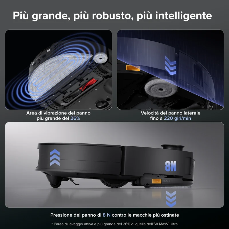 Roborock Saros 10 Nero - Permuta