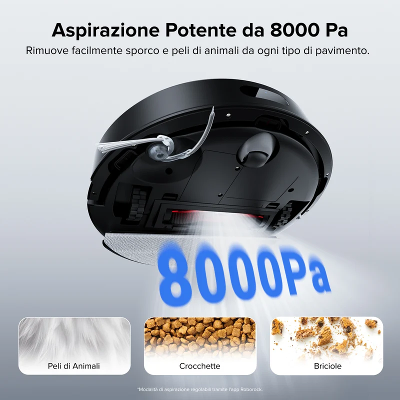 1- Roborock Q7 L5 robot aspirapolvere