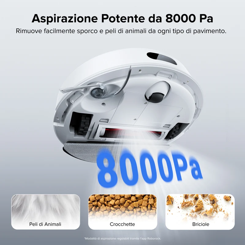 1- Roborock Q7 L5 robot aspirapolvere