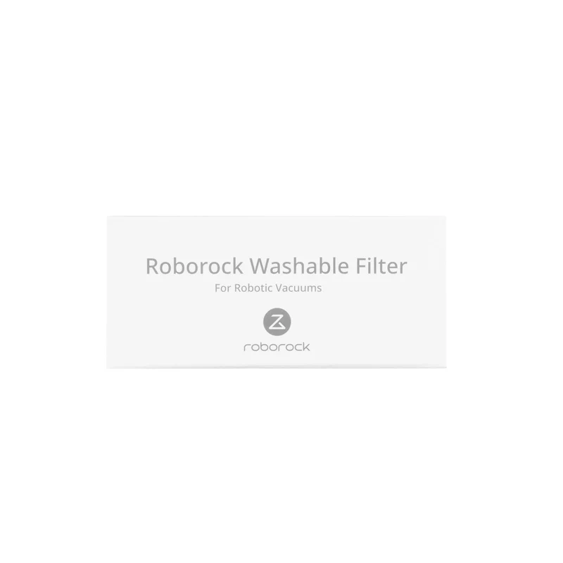 Roborock Originale Filtri Lavabili per Qrevo Curv 2 Flow/Qrevo Master/Qrevo Slim/Saros Z70, Parti di Ricambio per Robot Aspirapolvere, 2-Pack
