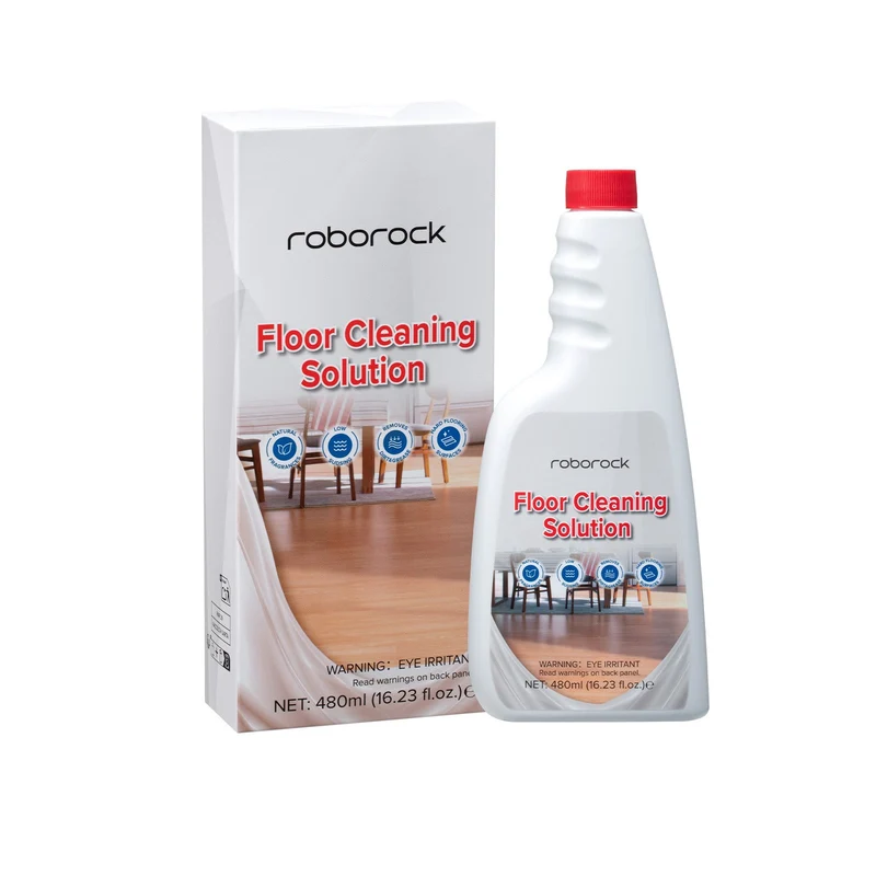 Roborock soluzione detergente per pavimenti 480 ml x2 per robot aspirapolvere e lavapavimenti