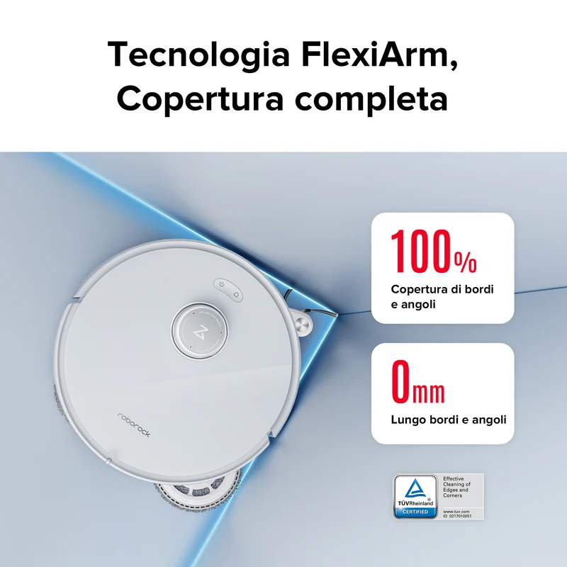 Roborock Qrevo Curv robot aspirapolvere con stazione multifunzionale 3.0