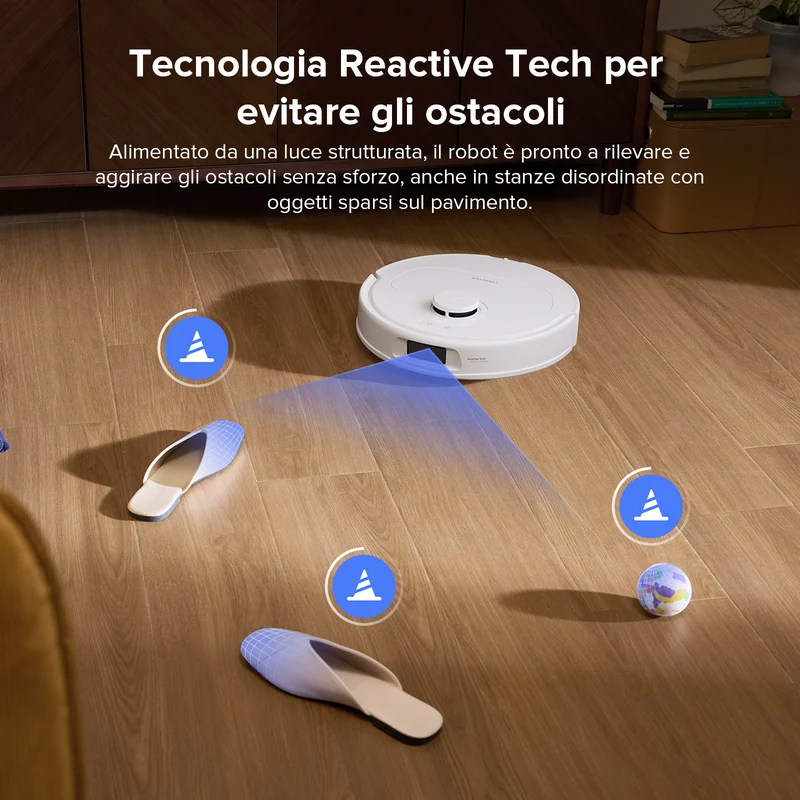 Roborock QV 35S Set Robot aspirapolvere con stazione multifunzionale