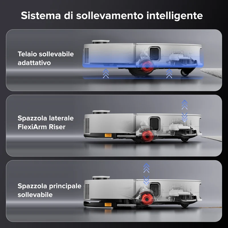 Roborock Saros 10 robot aspirapolvere con doppio sistema anti-groviglio – Upgrade del S8 MaxV Ultra