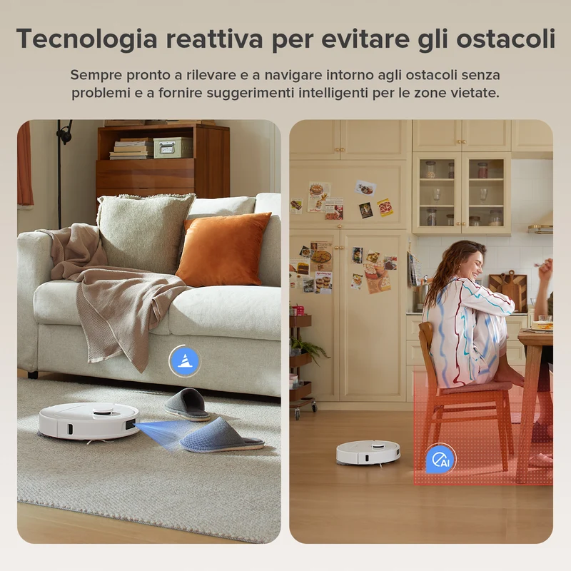 Roborock-QV 35A Robot Aspirapolvere – Upgrade del Qrevo S