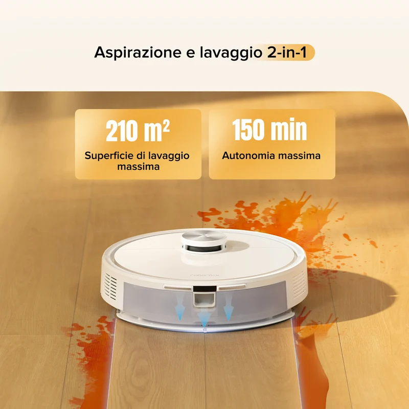 Roborock-Q7 M5 Set Robot aspirapolvere e lavapavimenti – Upgrade del Q7 Max
