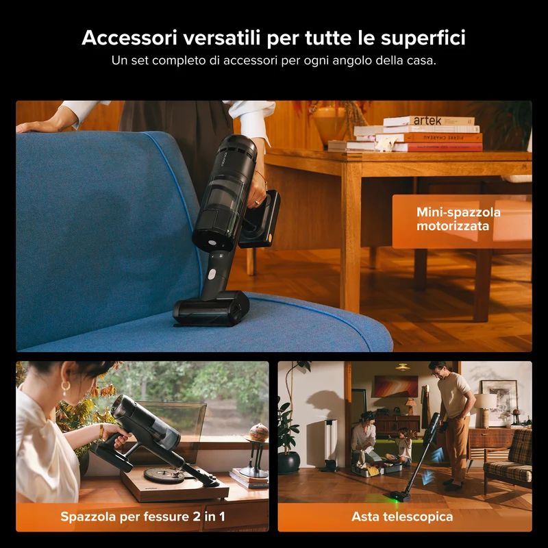 Roborock H60 Hub Ultra Aspirapolvere senza fili