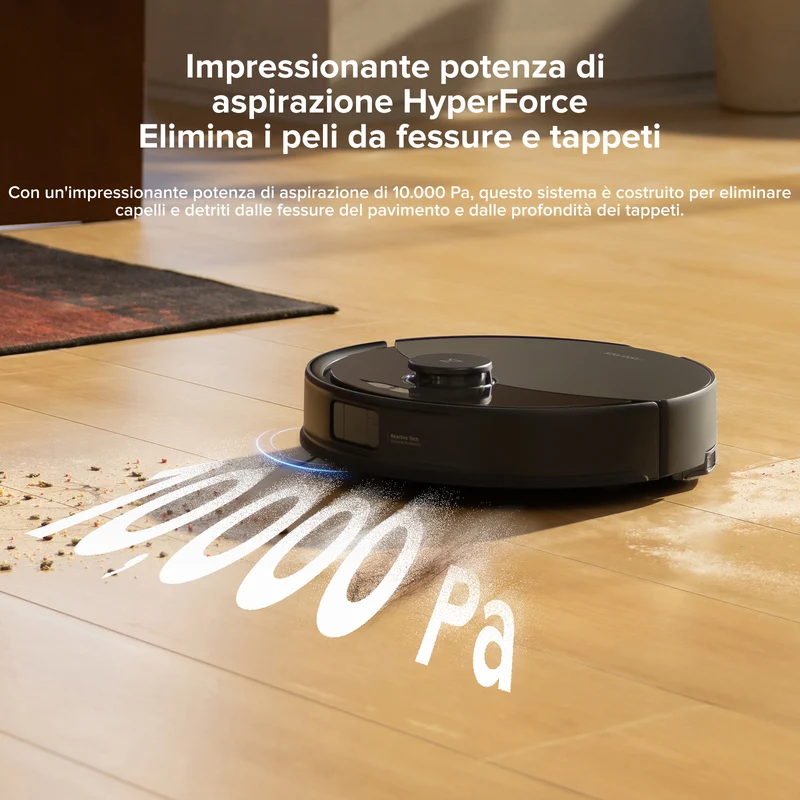 Roborock Q10 X5 robot aspirapolvere e lavapavimenti