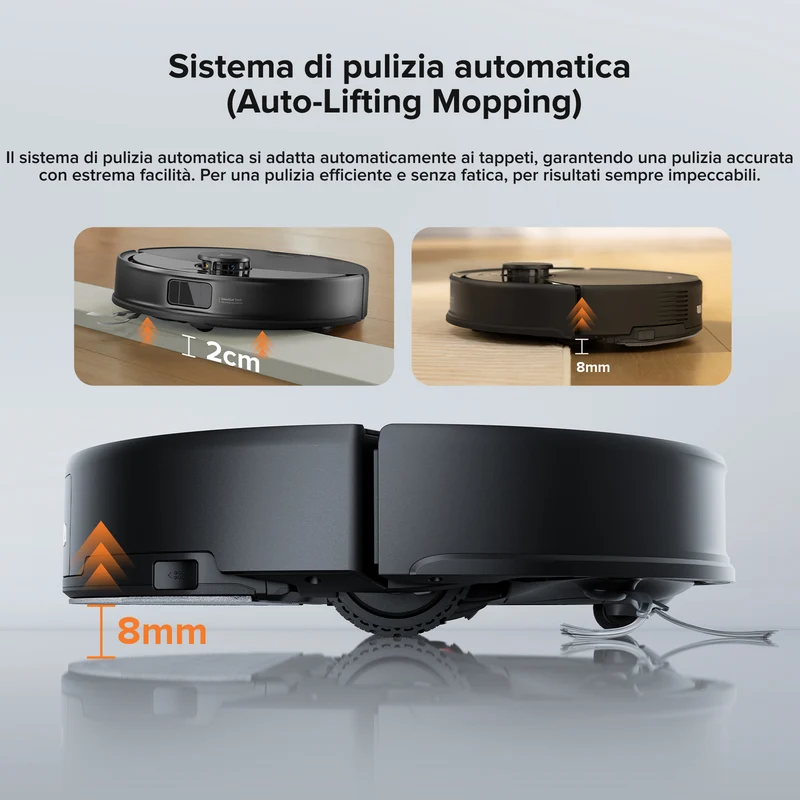 Roborock Q10 X5 robot aspirapolvere e lavapavimenti