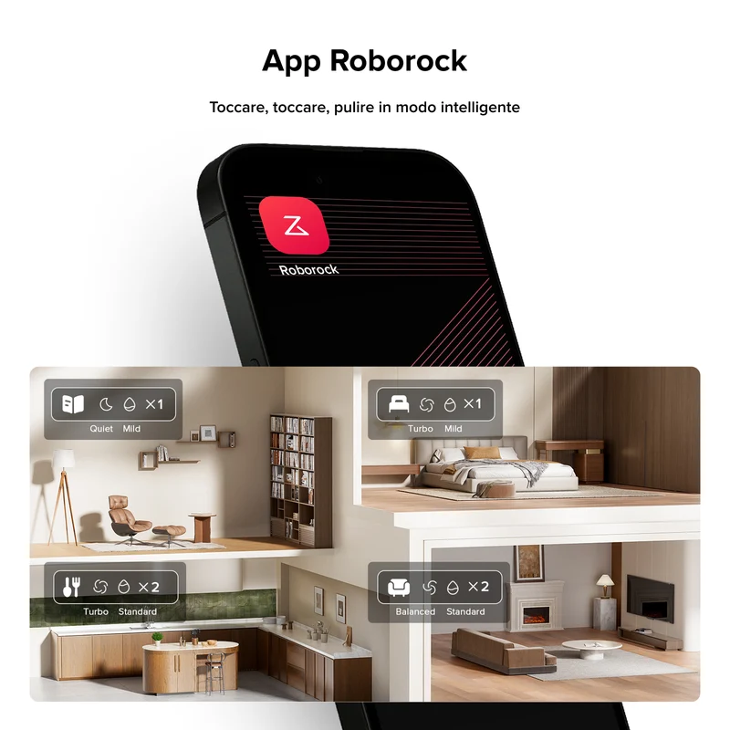 Roborock Q10 X5 robot aspirapolvere e lavapavimenti