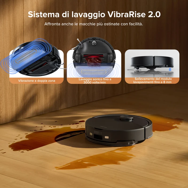 Roborock Q10 S5+ Robot Aspirapolvere – Upgrade del Q10 Max+