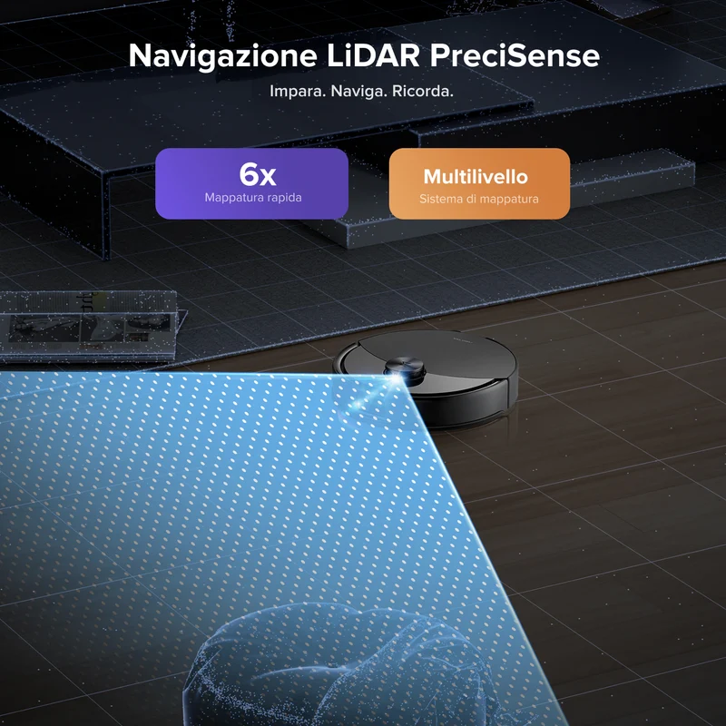 Roborock Q10 S5+ Robot Aspirapolvere – Upgrade del Q10 Max+