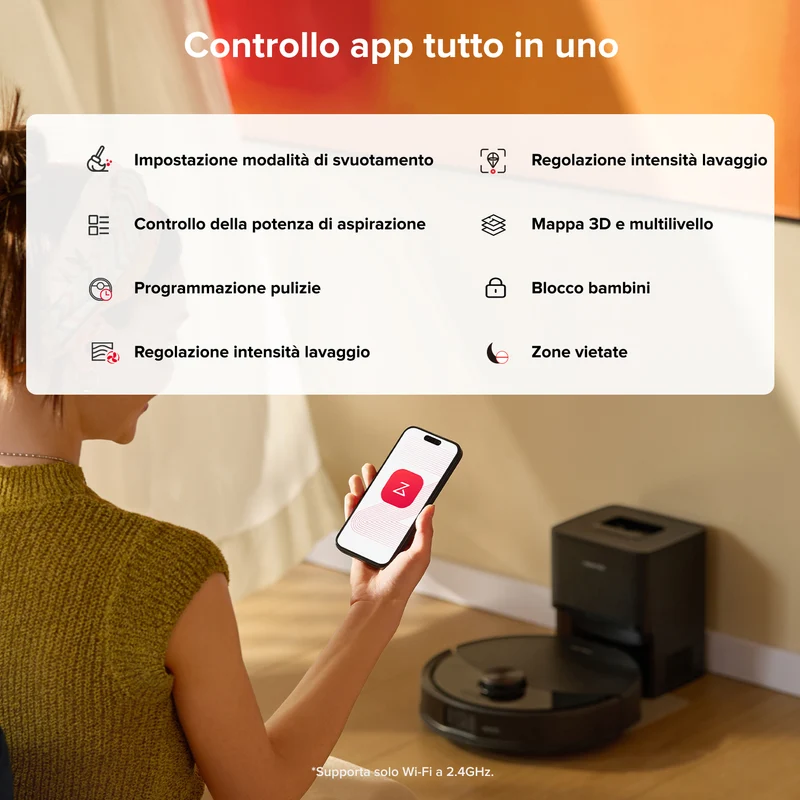 Roborock Q10 S5+ Robot Aspirapolvere – Upgrade del Q10 Max+