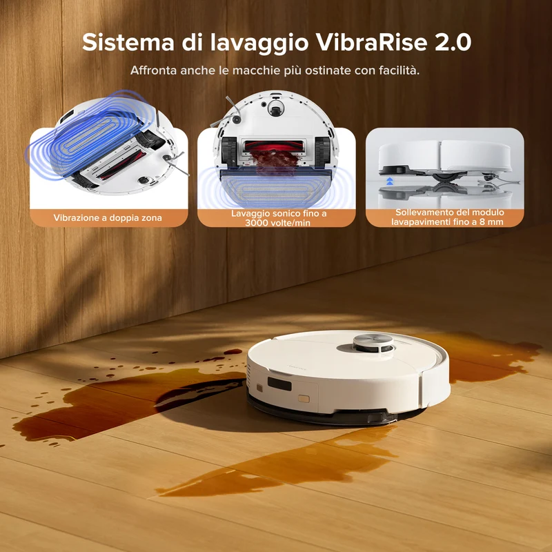 Roborock Q10 S5+ Robot Aspirapolvere – Upgrade del Q10 Max+