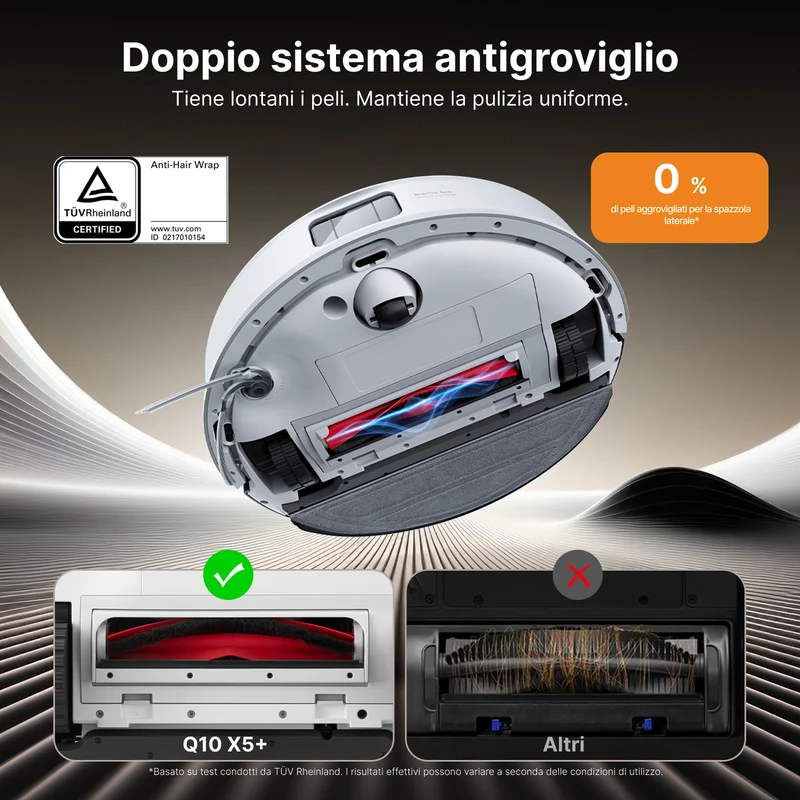 Roborock Q10 X5+ Robot Aspirapolvere