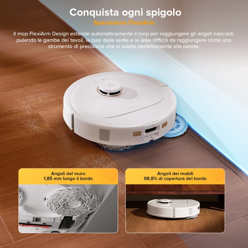 Roborock Qrevo S5V Robot Aspirapolvere con stazione multifunzionale