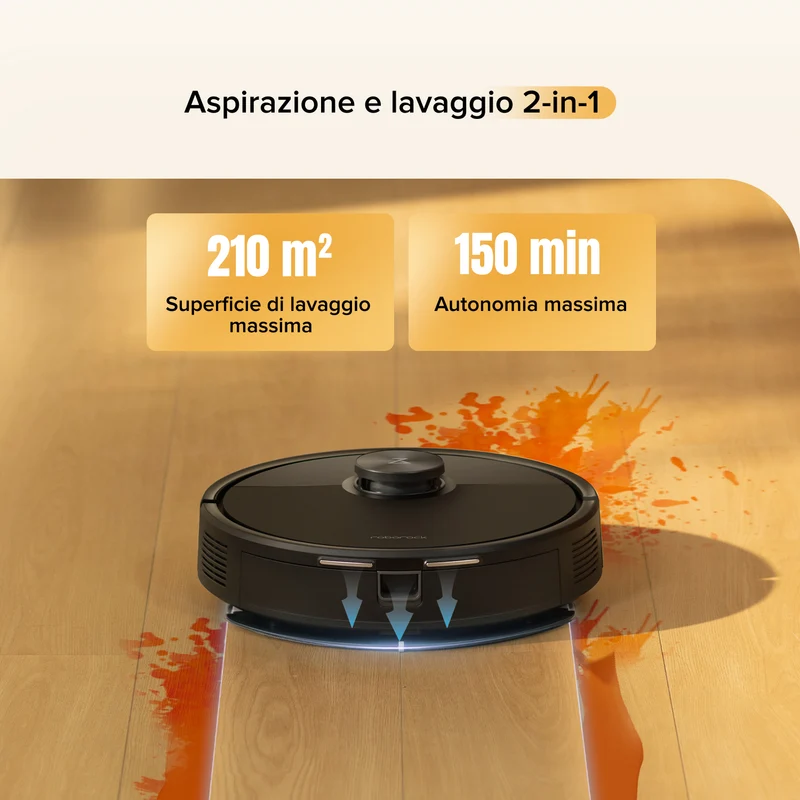 Roborock Q7 M5 Robot aspirapolvere e lavapavimenti – Upgrade del Q7 Max
