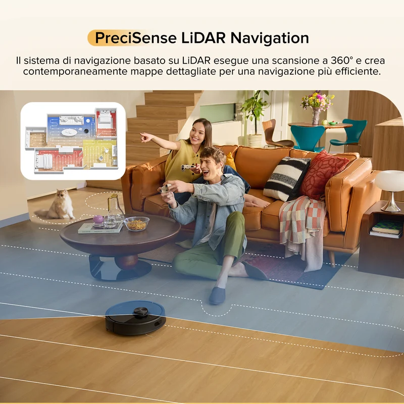 Roborock Q7 M5 Robot aspirapolvere e lavapavimenti – Upgrade del Q7 Max