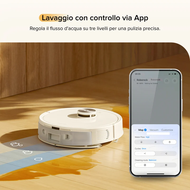 Roborock Q7 M5 Robot aspirapolvere e lavapavimenti – Upgrade del Q7 Max
