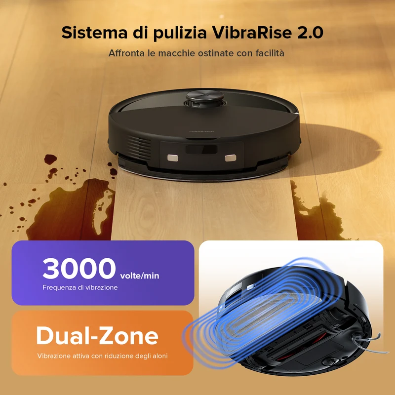 Roborock Q10 S5 Robot per aspirazione e lavaggio