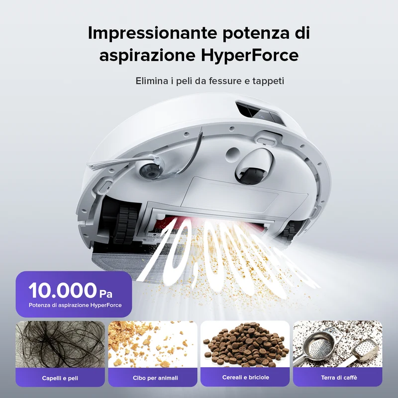 Roborock Q10 S5 Robot per aspirazione e lavaggio