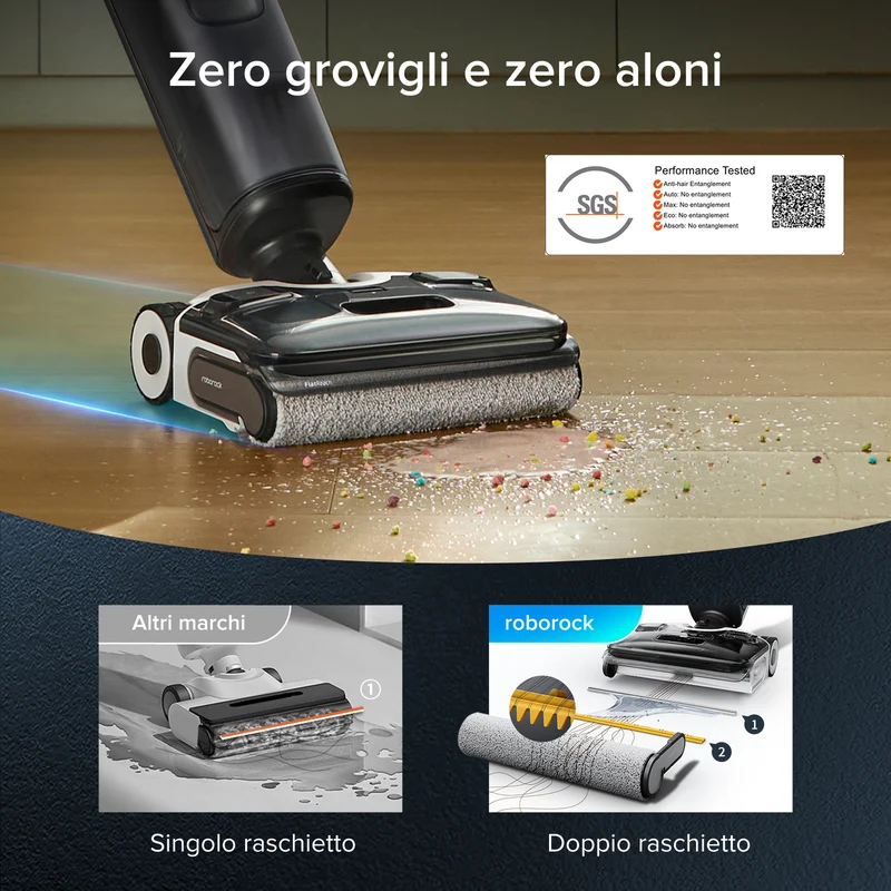 Roborock F25 XT (F25 ACE Nuova Versione) aspirapolvere per umido e secco
