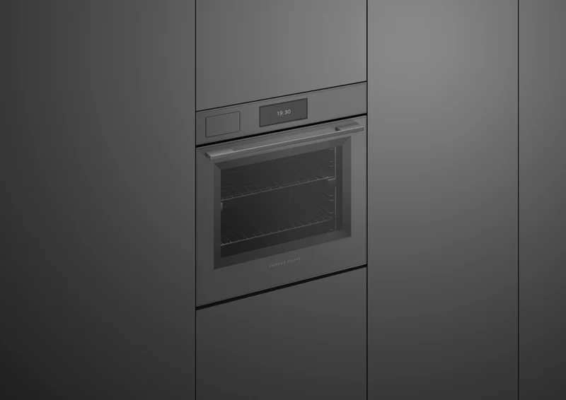 Fisher & Paykel 60cm Series 9, Minimal Combi-Steam Oven, Grey Glass