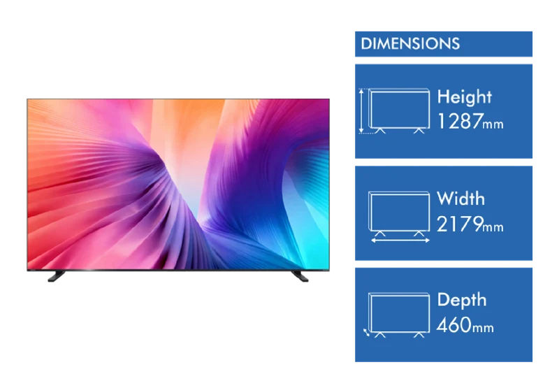 Toshiba 98" Z670 4K QD TV 144Hz 2026