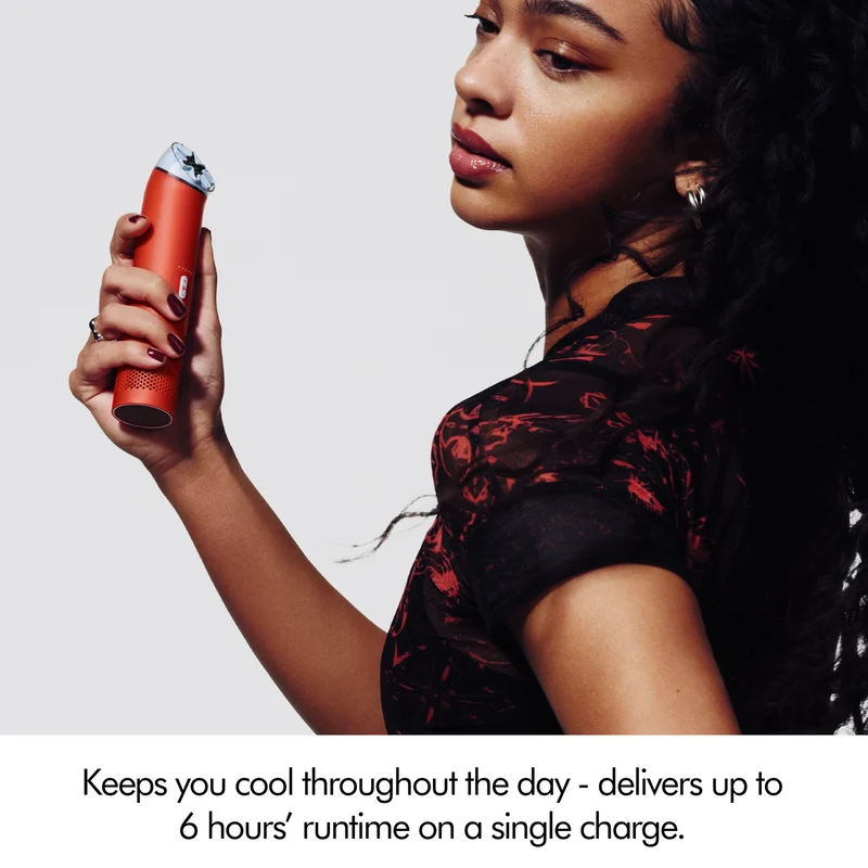 Dyson Hushjet Mini Cool (Carnelian/Sky)