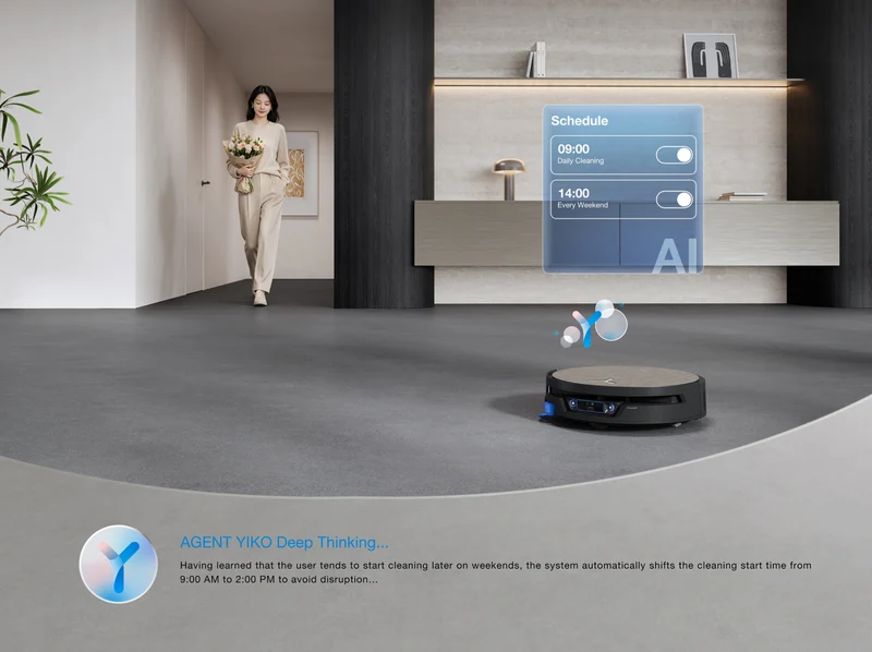 Ecovacs DEEBOT X12S OMNICYCLONE Robotic Vacuum