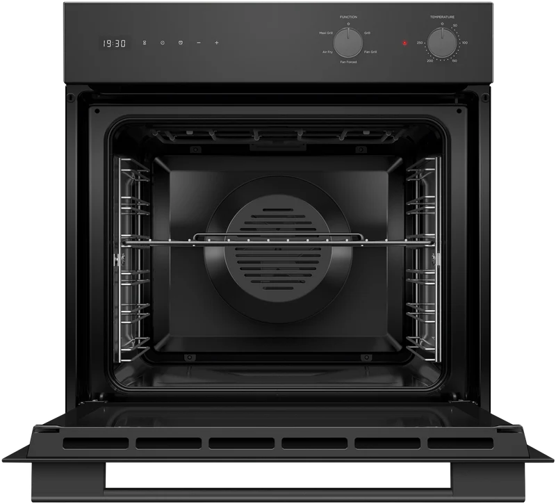 Fisher & Paykel 60cm Series 5, Contemporary Oven, 7 Function, Black Glass