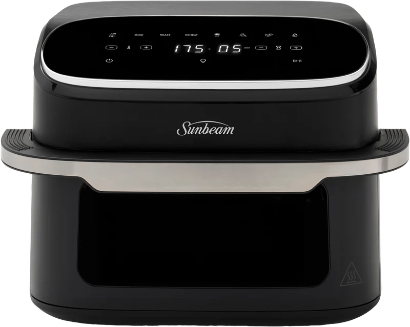 Sunbeam 10 Litre Alinea Wide Ceramic Air Fryer Black