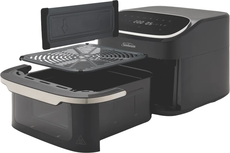 Sunbeam 10 Litre Alinea Wide Ceramic Air Fryer Black