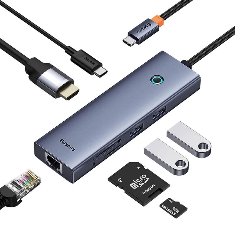 Baseus 7-in-1 USB-C Ethernet Hub