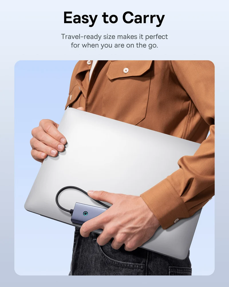 Baseus 4 Port USB-A to USB-C Hub
