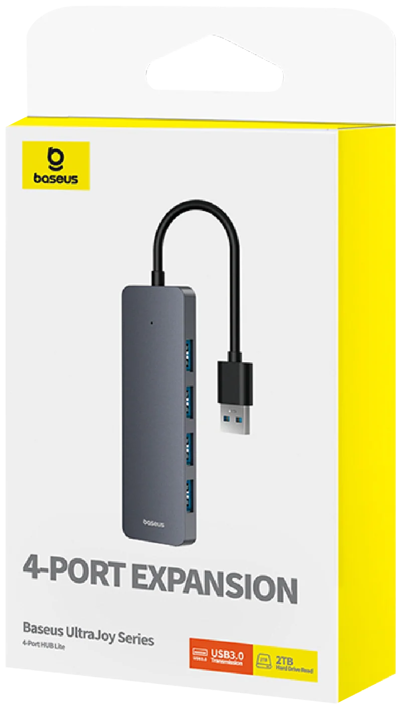 Baseus 4 Port USB-A to USB-A Hub