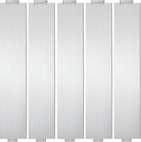 Pavimentazione Flexibile con Bordi in Metallo Giallo Zinco per Cinturini di Drenaggio 100x15cm 25m