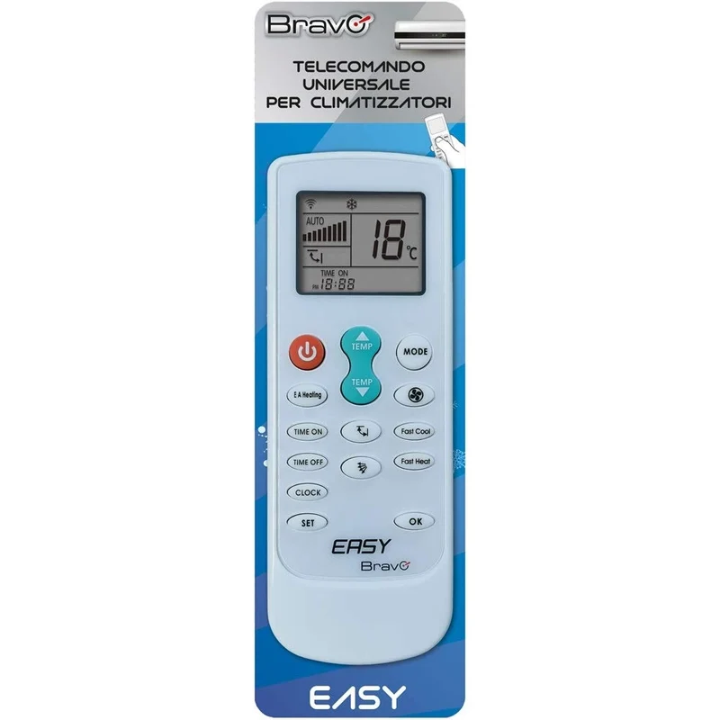 Telecomando Universale Climatizzatori Easy Bravo