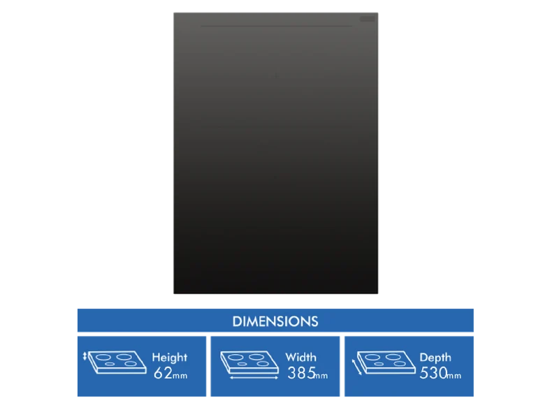 Fisher & Paykel 39cm Series 11 Auxiliary Induction Cooktop, with SmartZone